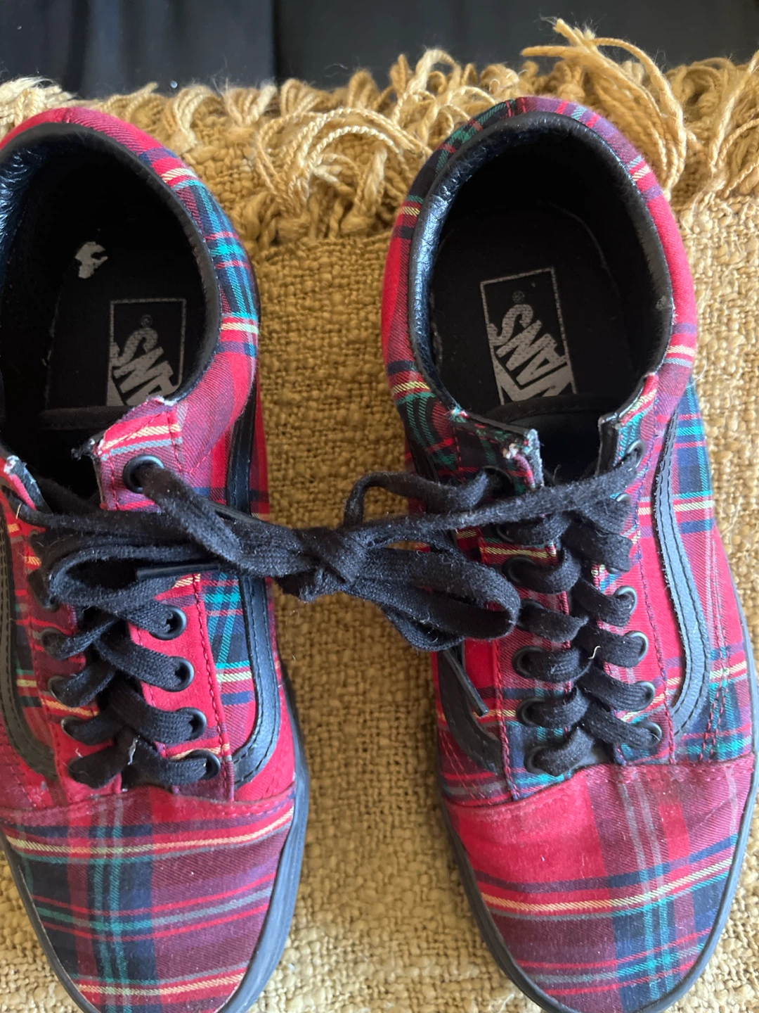Vans Old Skool Plaid Sneakers