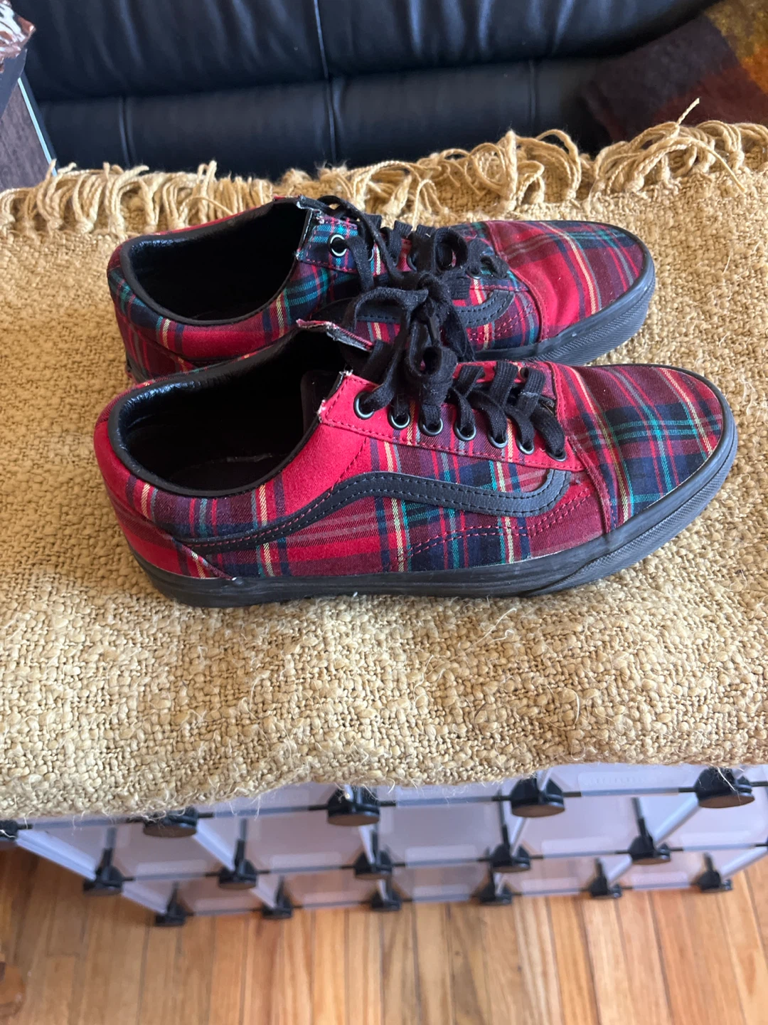 Vans Old Skool Plaid Sneakers - photo 3