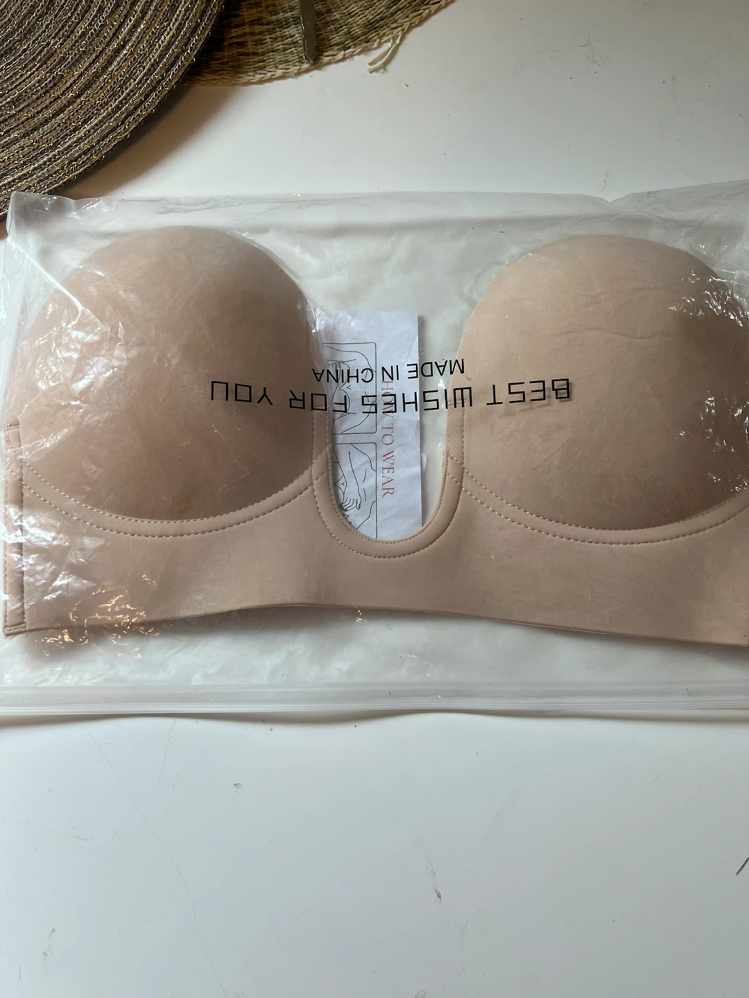 Adhesive Strapless Bra