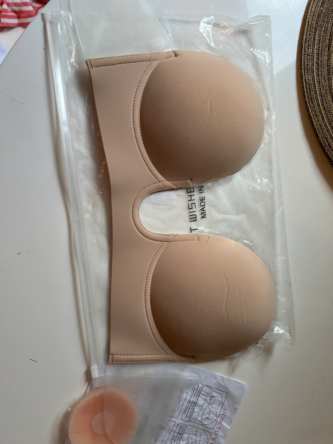 Adhesive Strapless Bra - photo 3