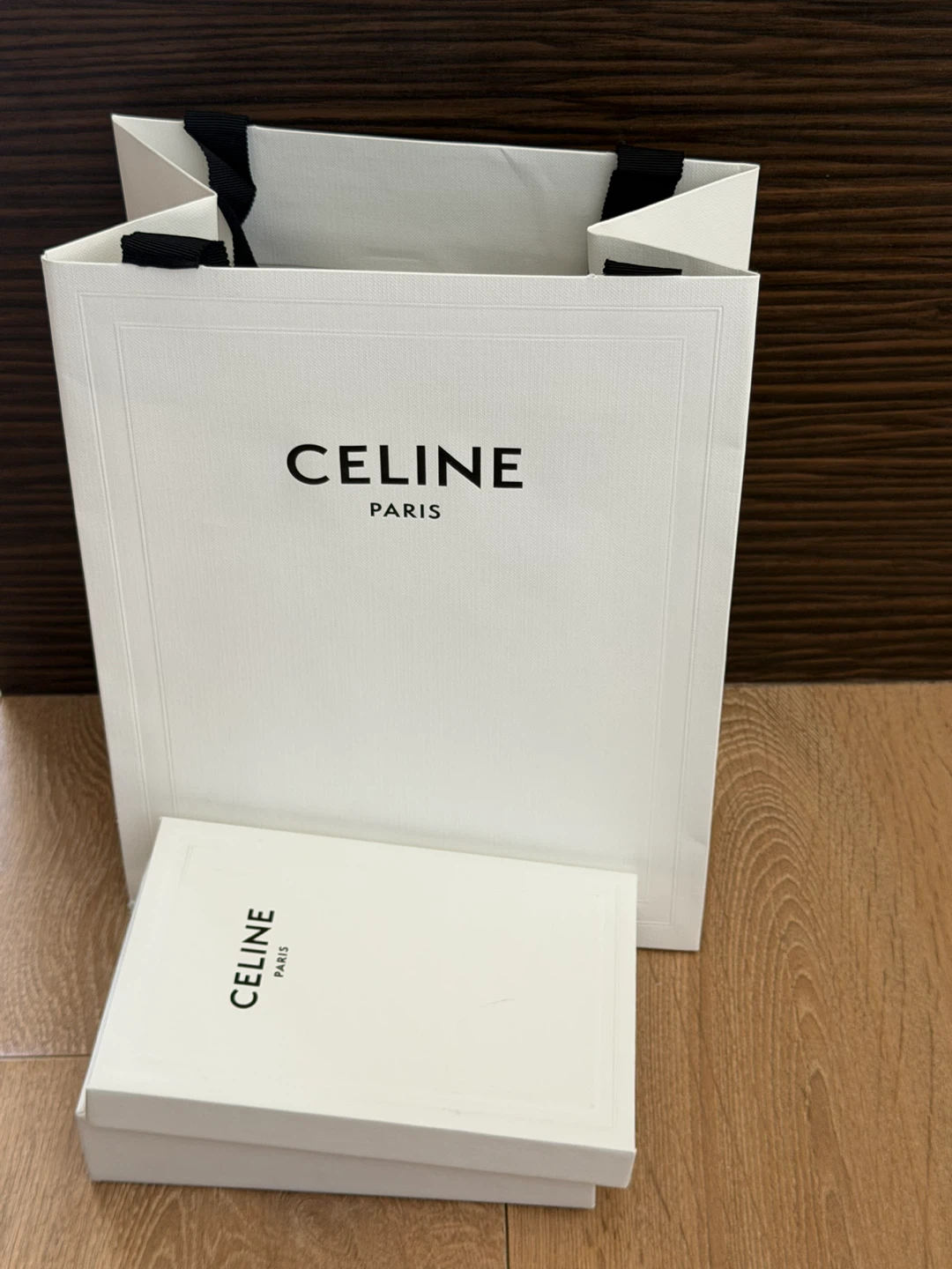 CELINE PARIS Box and Shopping Bag