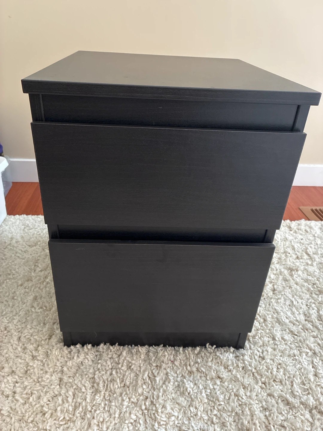 IKEA black side cabinet