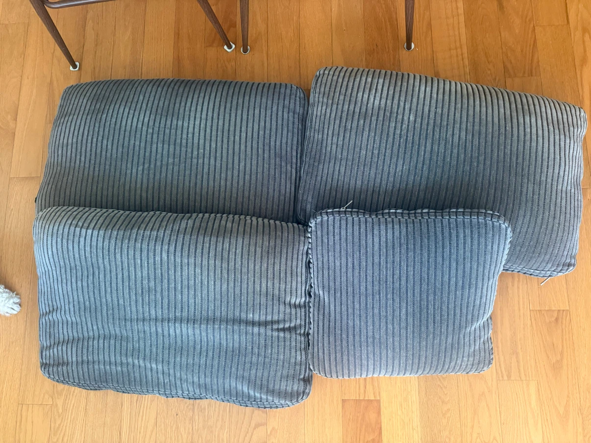 Set of 4 Corduroy Cushions
