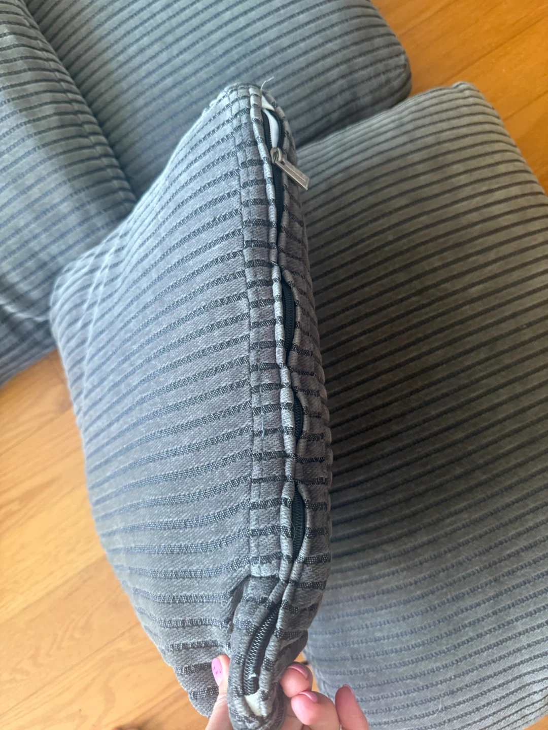 Set of 4 Corduroy Cushions - photo 2