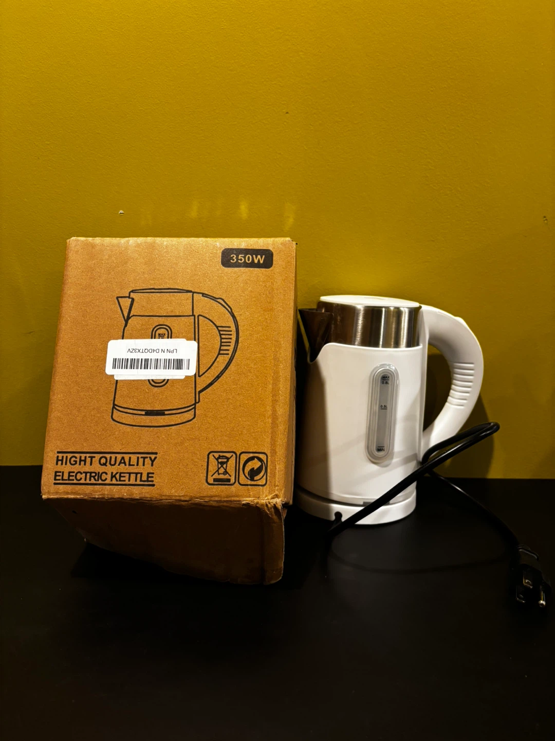 White Electric Kettle