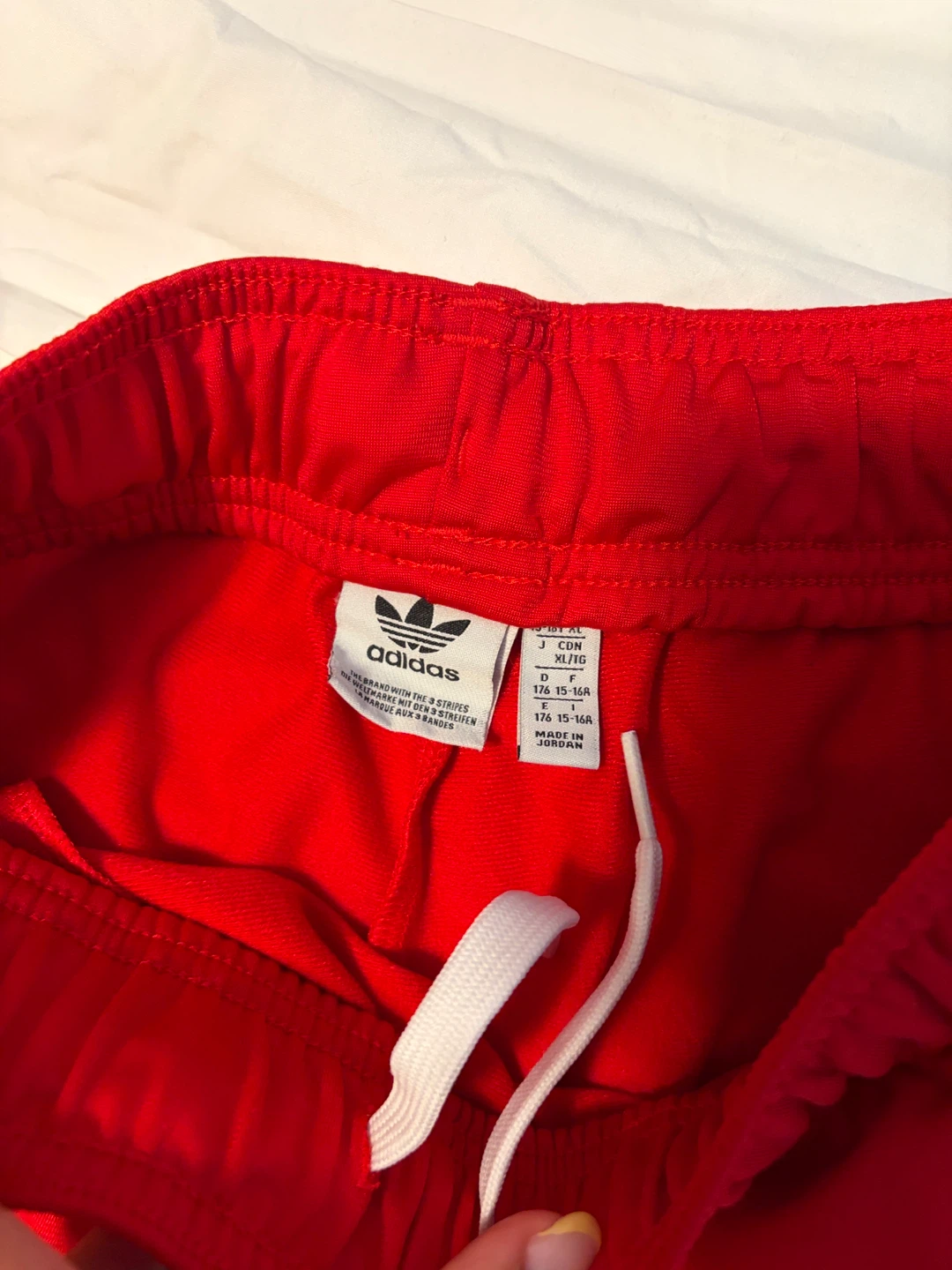 Red Adidas Joggers