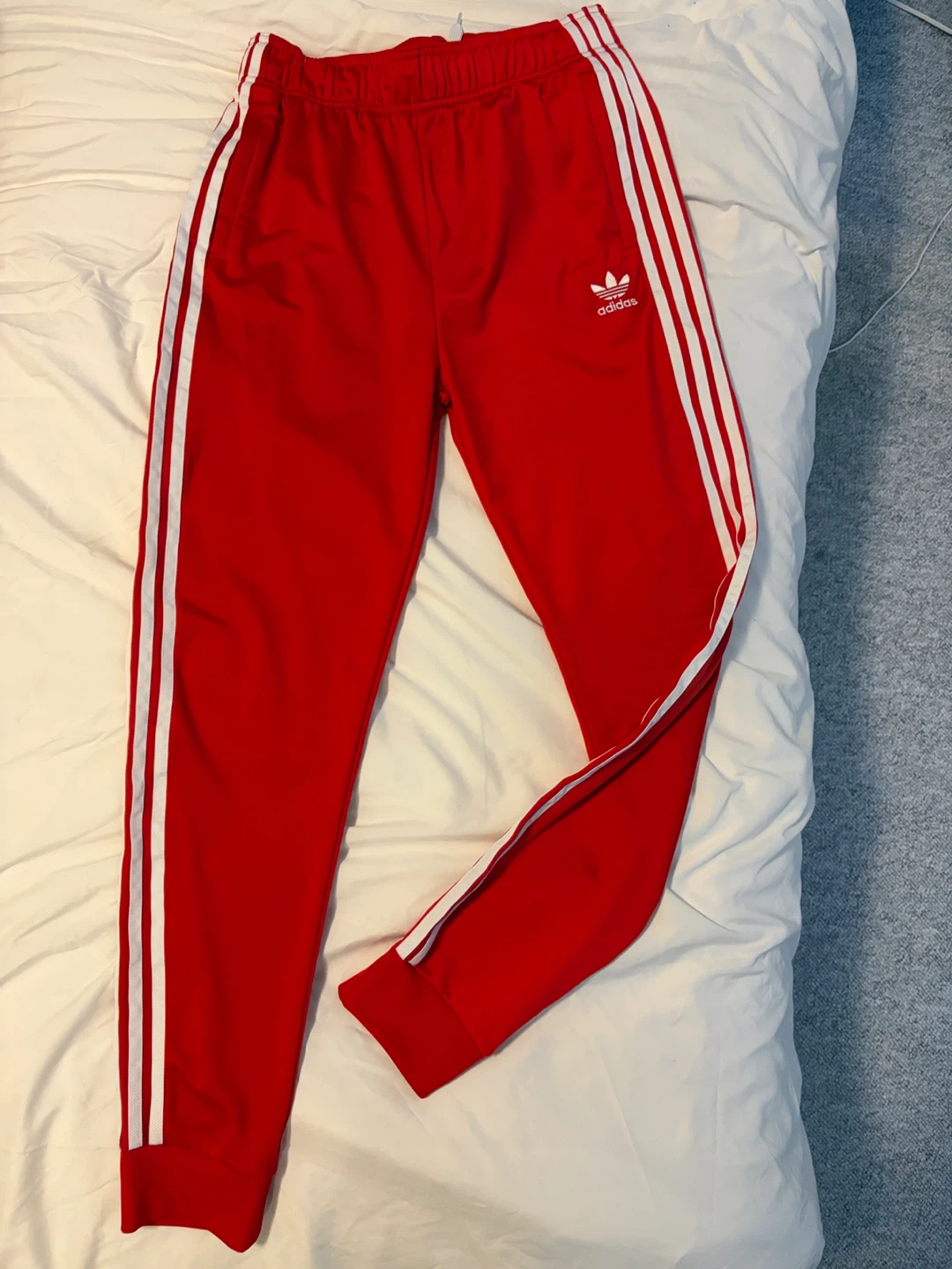 Red Adidas Joggers - photo 2