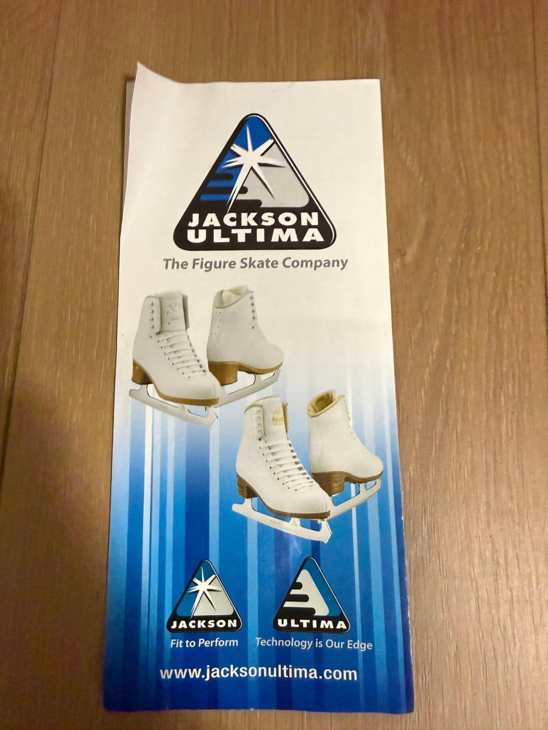 Jackson Ultima Figure Skates White Butterfly Design - photo 3