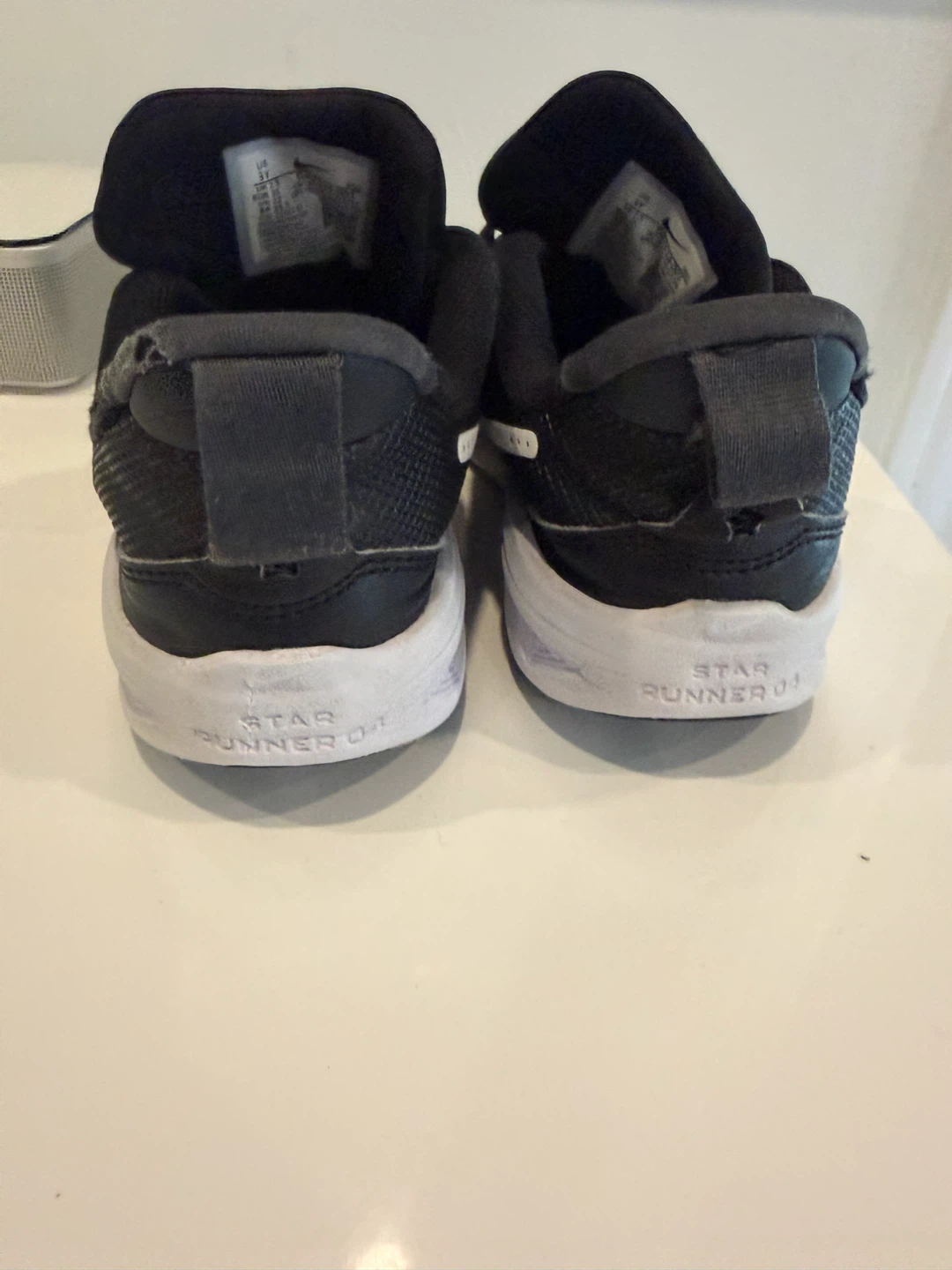 Size 3 girls Nike running shoes -pls read - photo 3