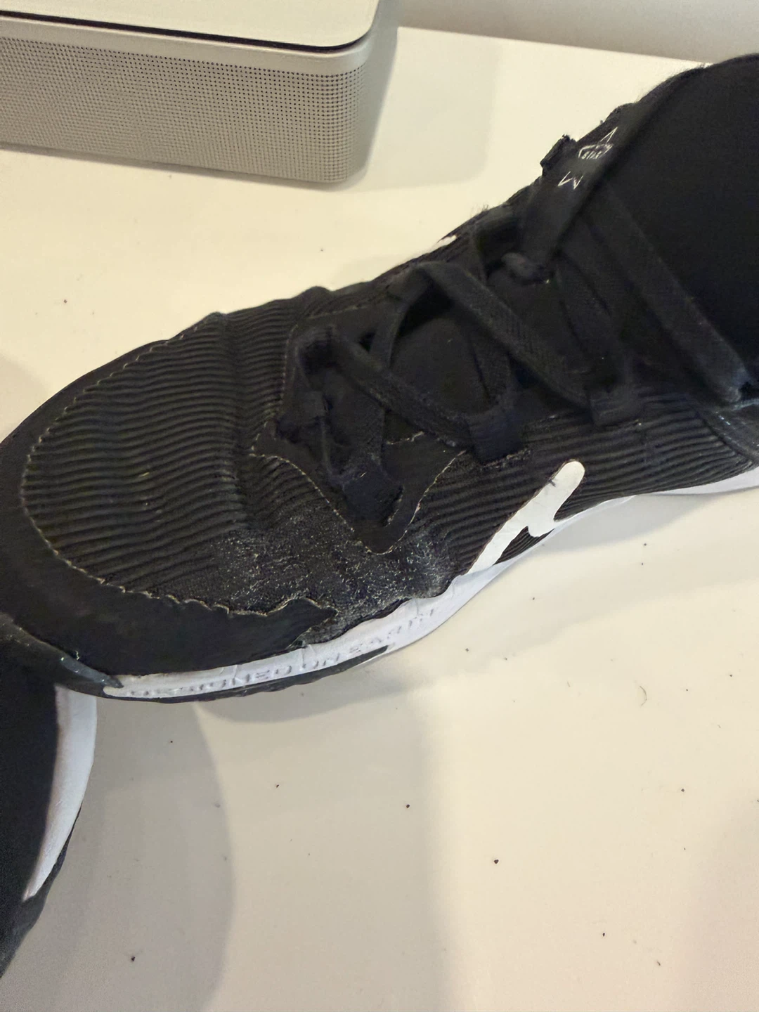 Size 3 girls Nike running shoes -pls read - photo 5