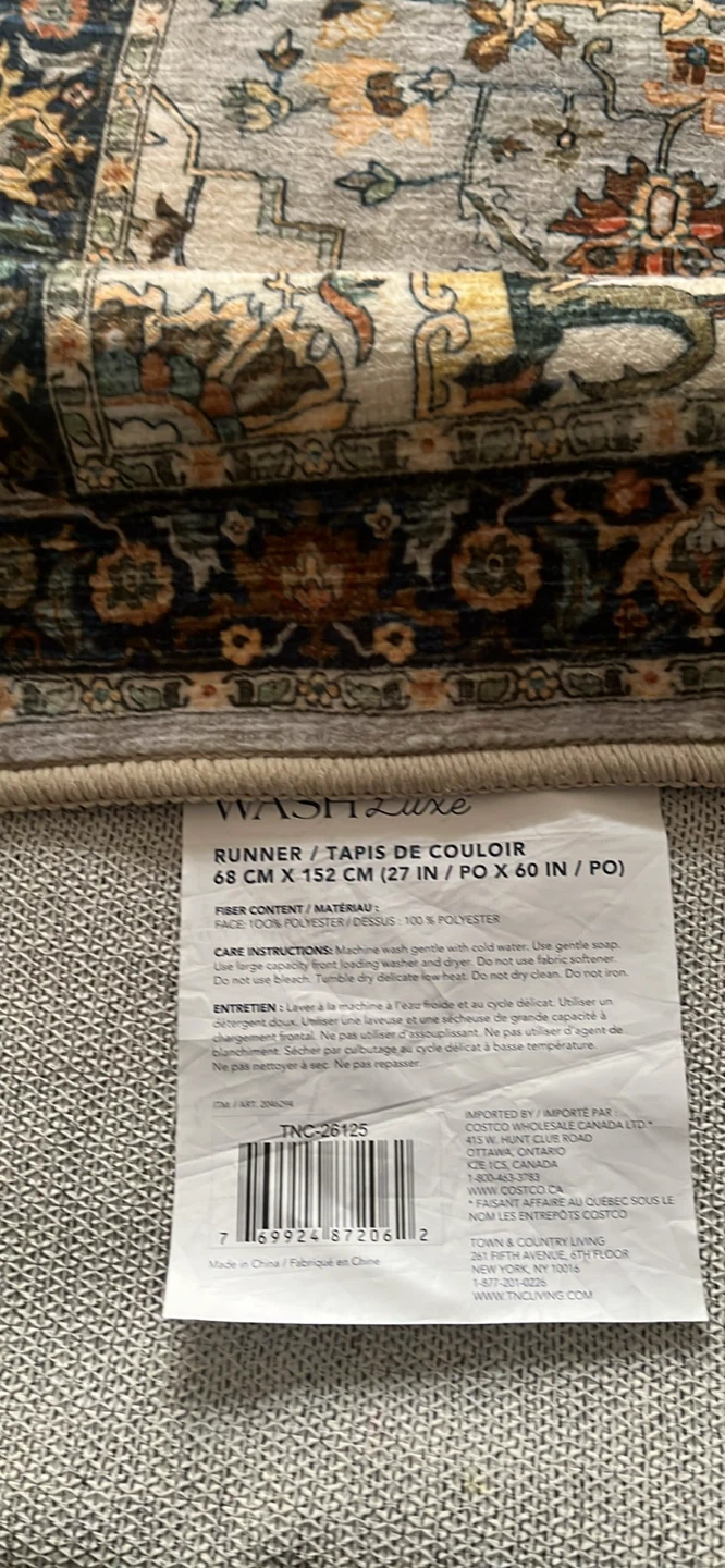 WASH&LUXE Runner Area Rug - photo 4