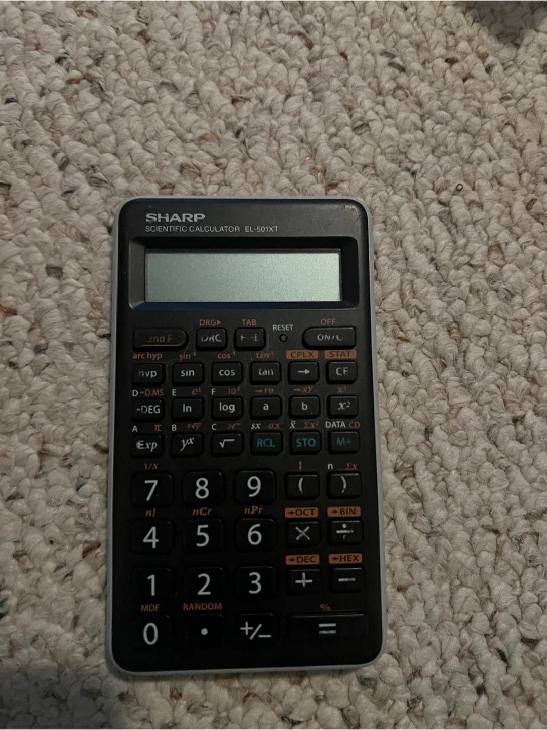 Sharp EL-501XT Scientific Calculator