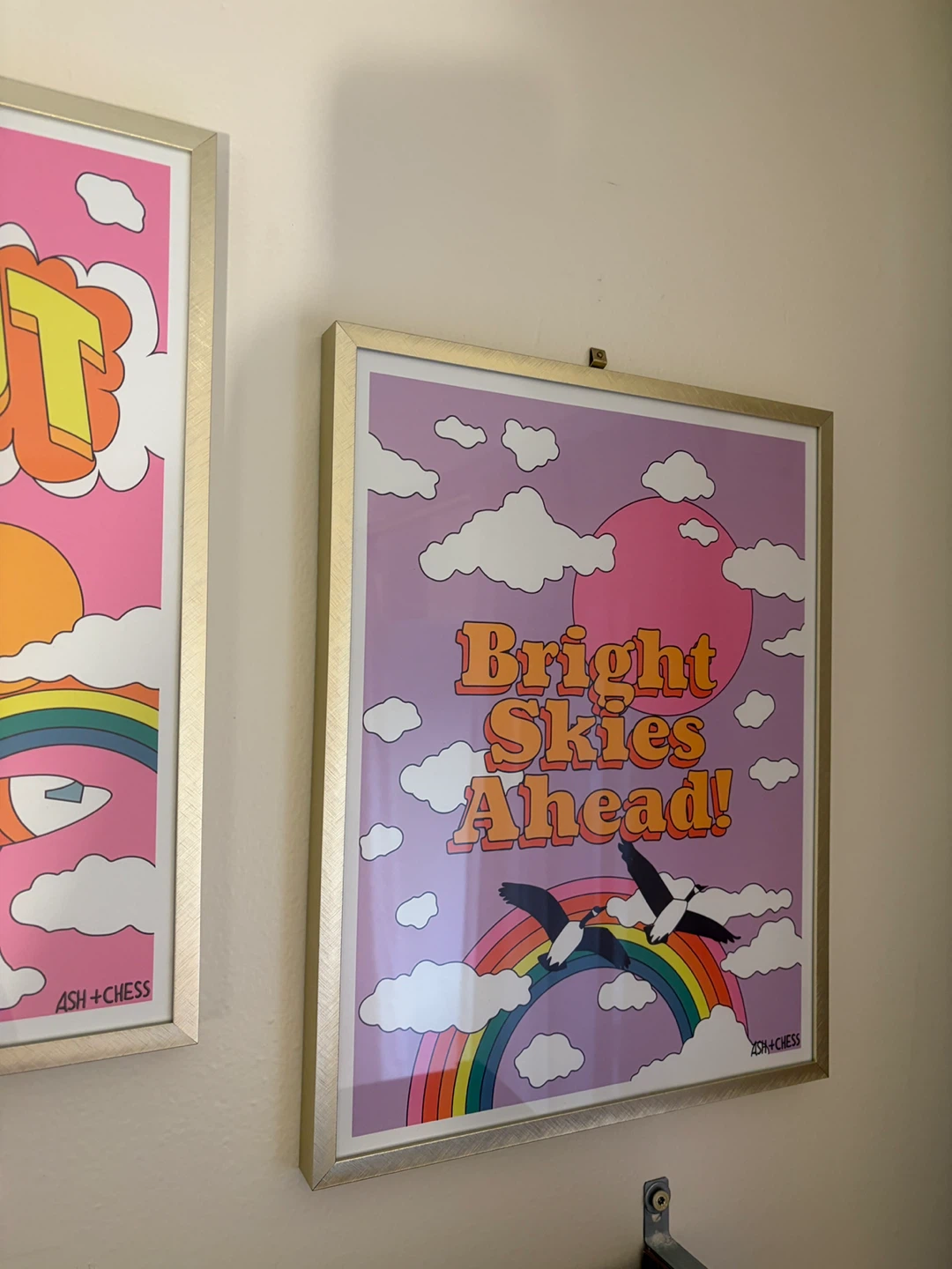 3 Framed Art Prints - Ash + Chess - photo 2