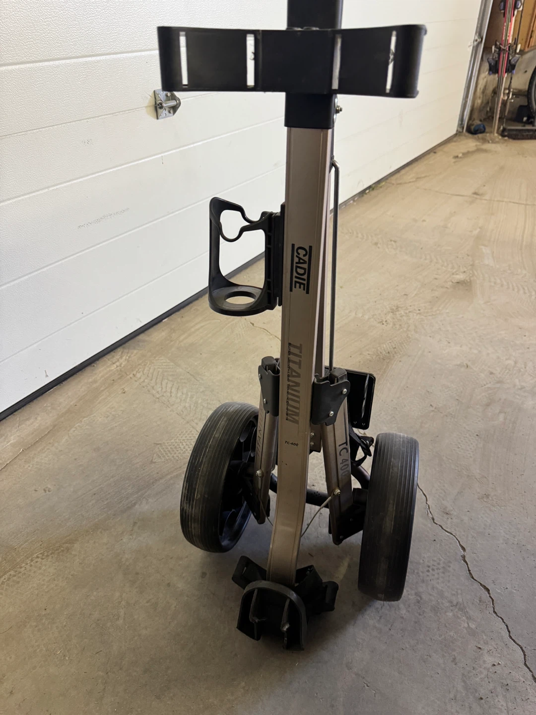 CADIE TC 400 Titanium Golf Push Cart