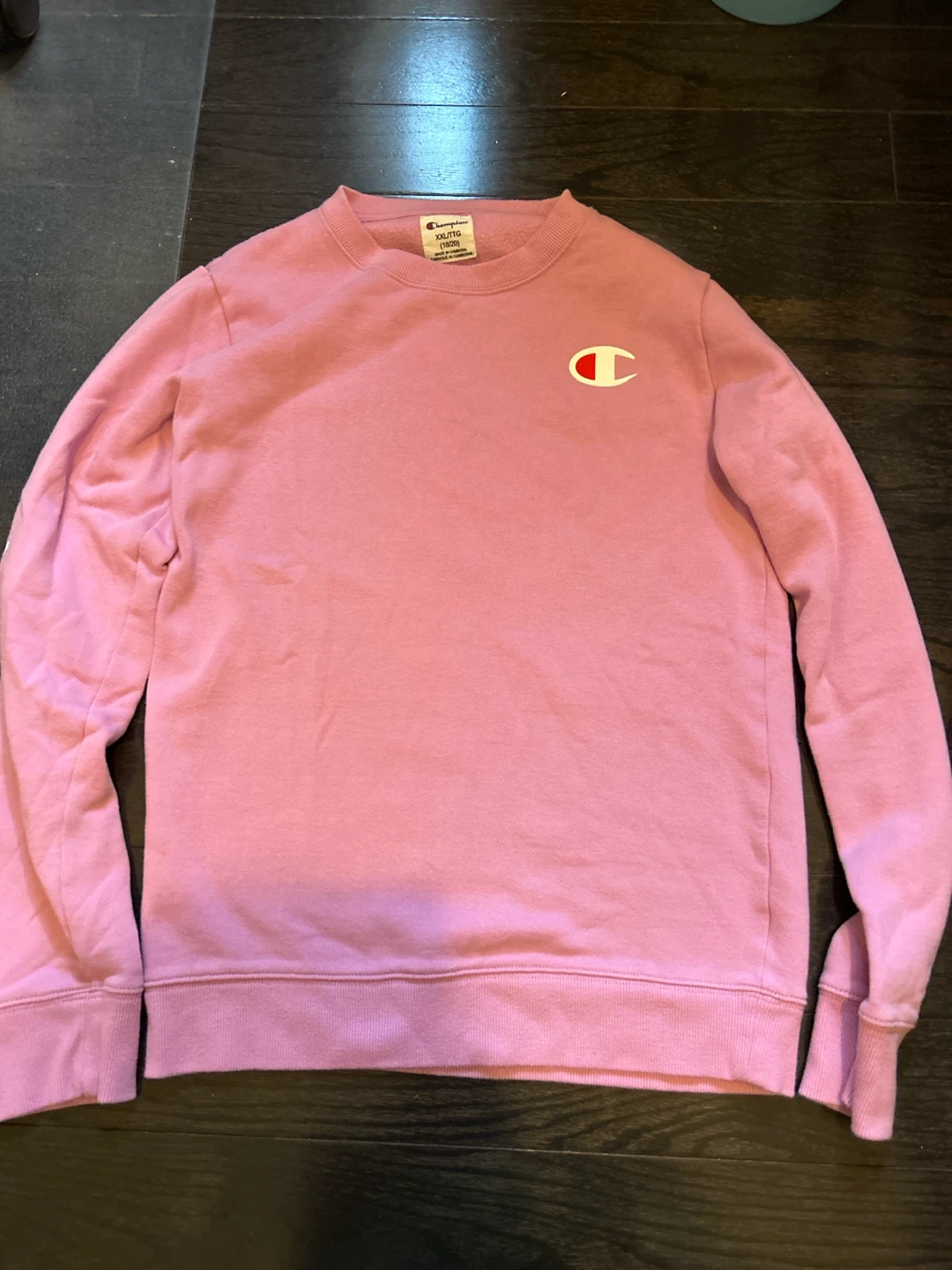 Champion Pink Crewneck Sweatshirt XXL/TTG