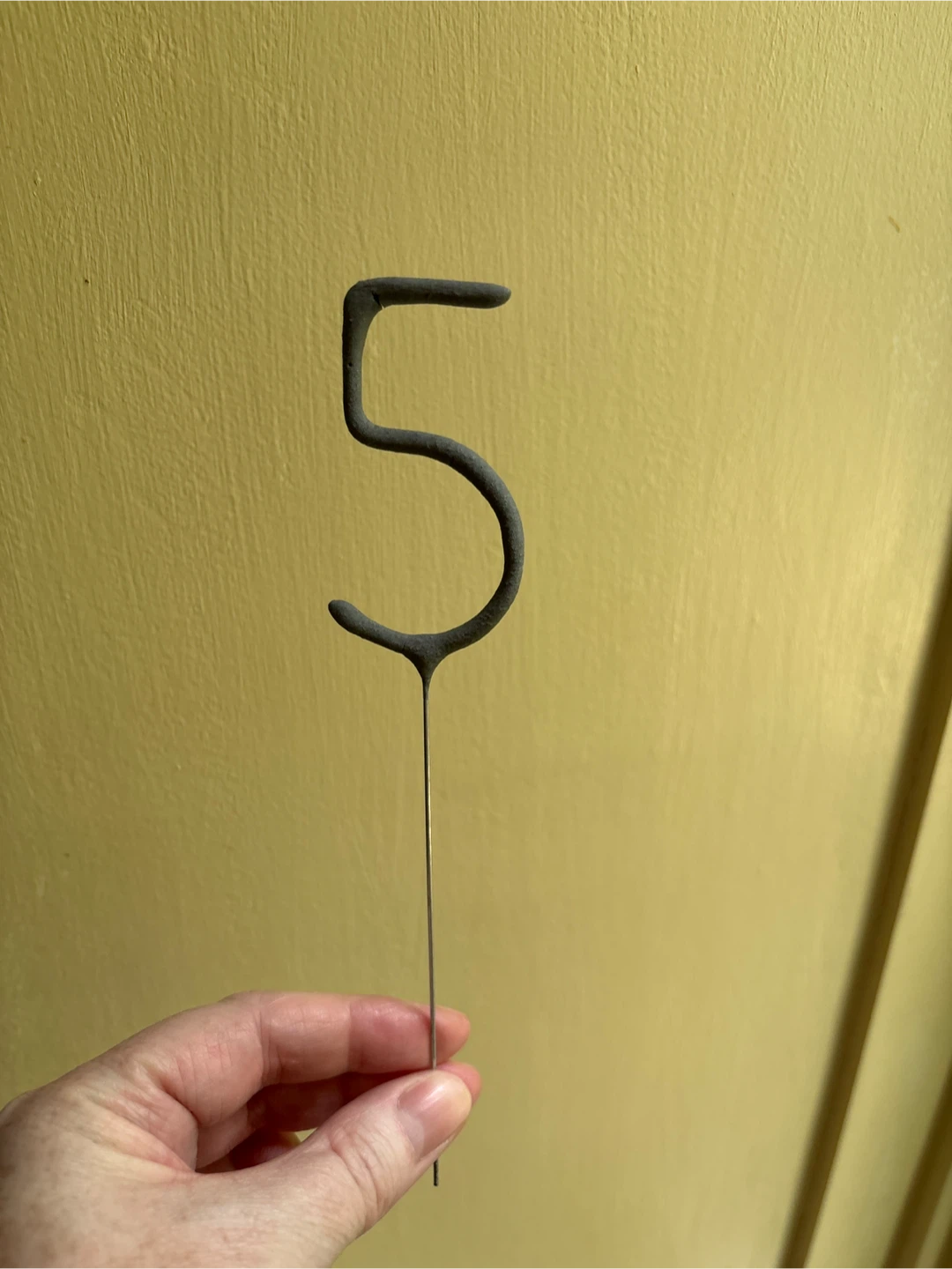 Number 5 Sparkler