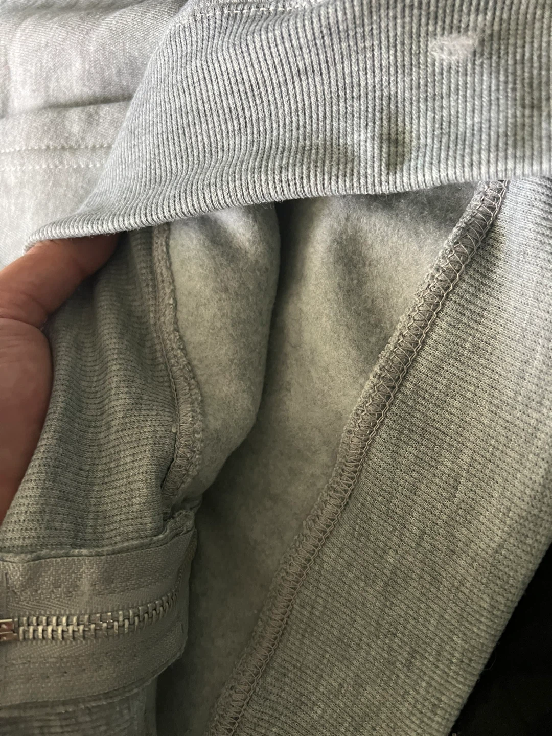 Grey Full Zip Hoodie - photo 3
