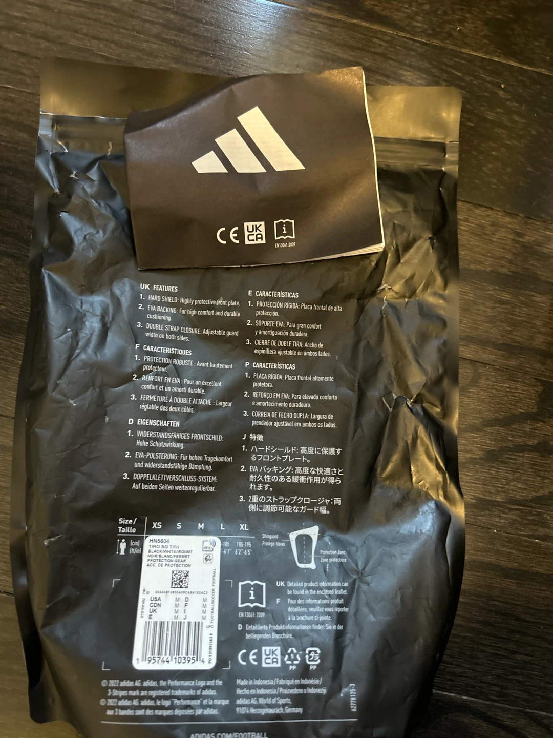 Adidas Tiro SG Training Shin Guards - Size M - photo 5