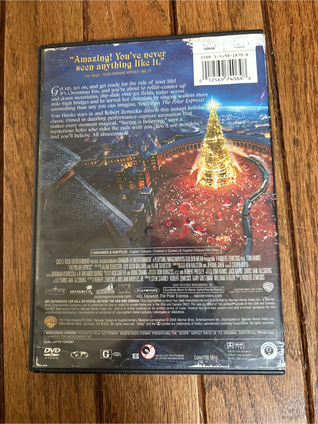 The Polar Express Widescreen Edition DVD - photo 2