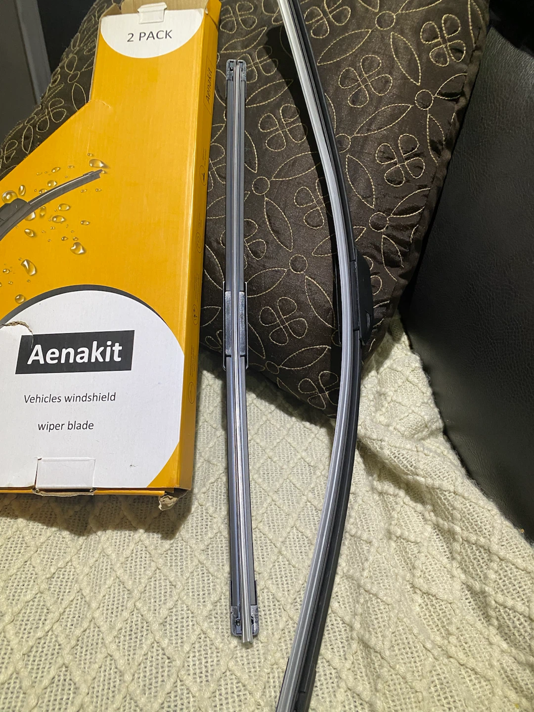 Aenakit 24"+19" Windshield Wiper Blades 2 Pack - photo 2