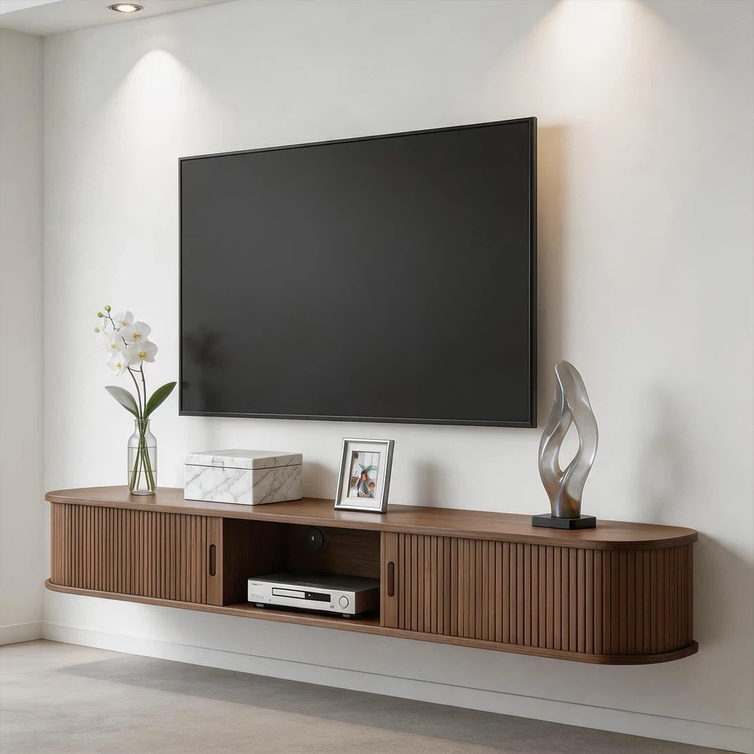 63 “Floating TV stand
