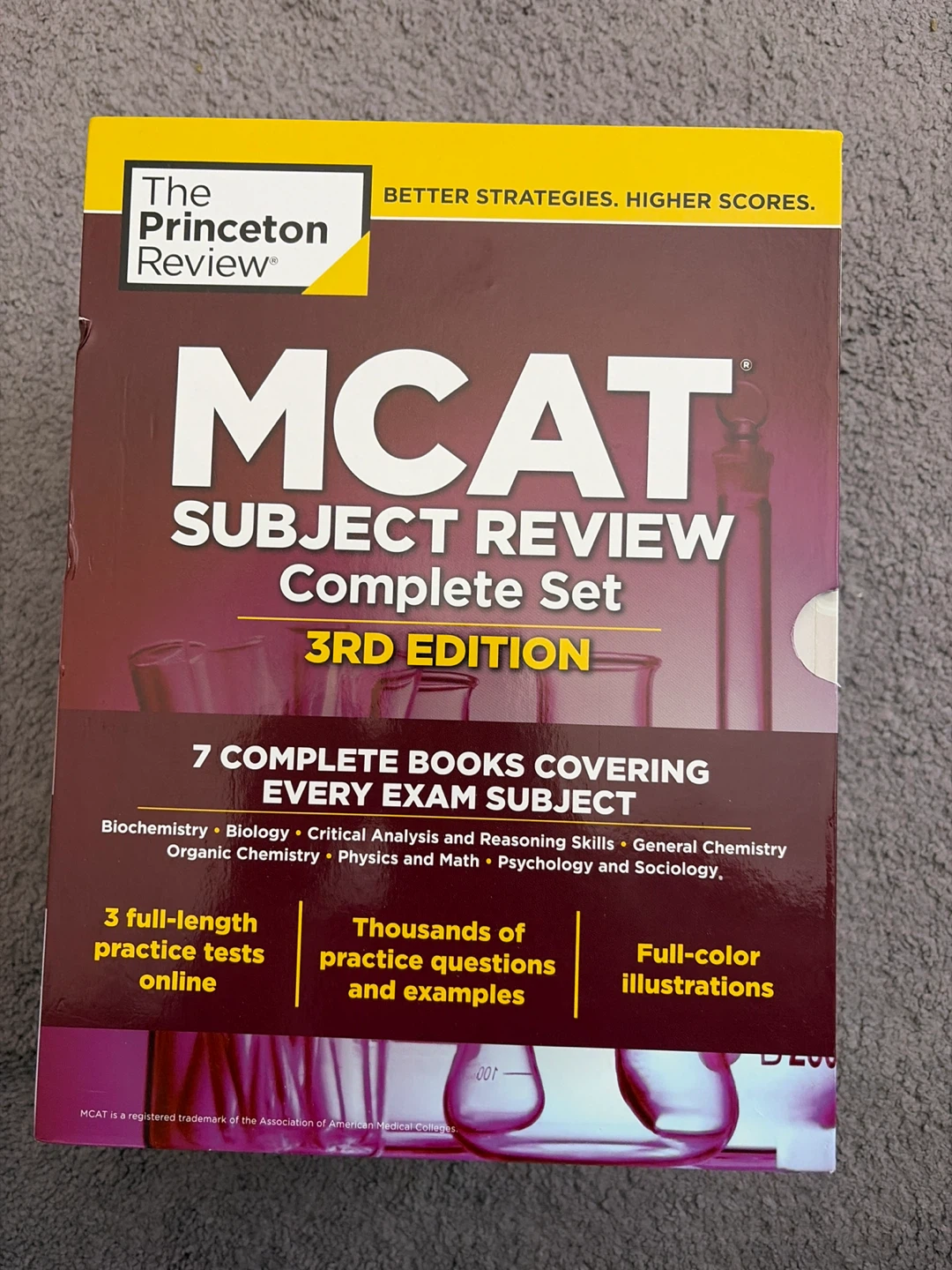 MCAT BOOKS - The Princeton Review 3rd Edition