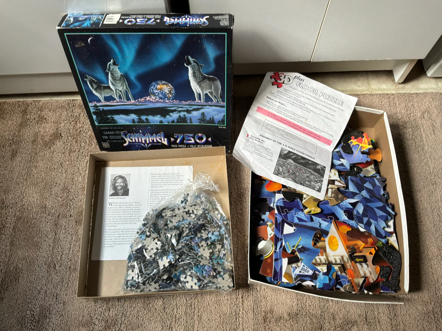 2 puzzles.