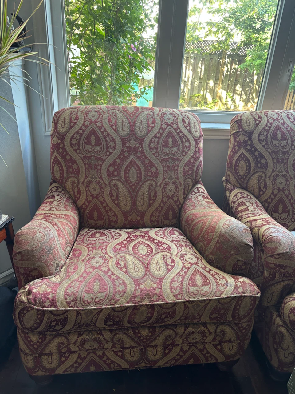 4 Ethan Allen chairs
