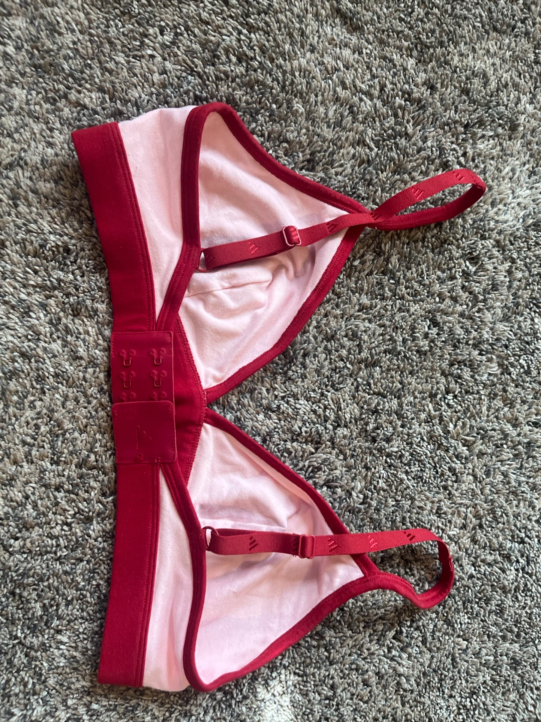 Adidas Pink Sports Bra & Shorts Set - XS - photo 3