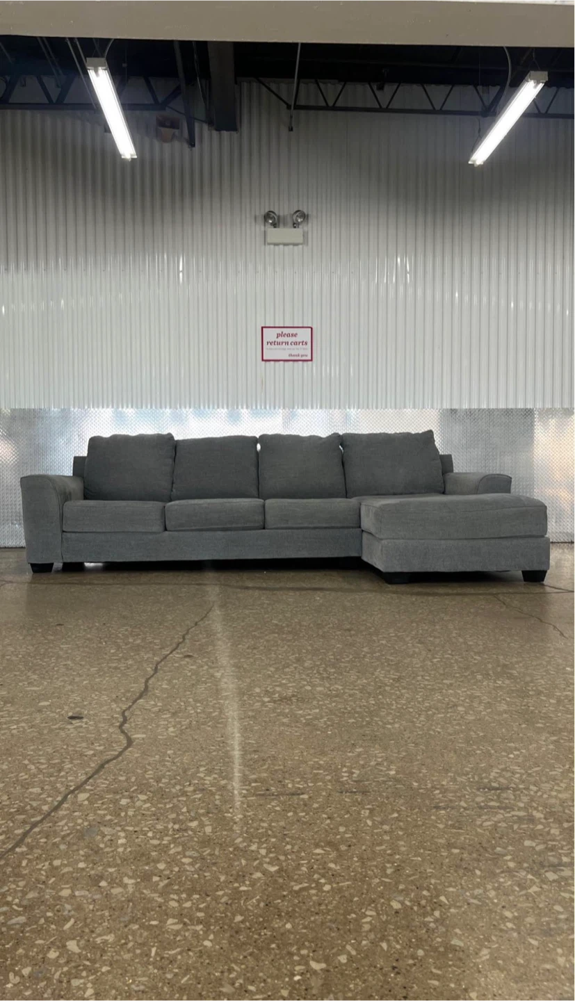 Grey Sectional Sofa - photo 2