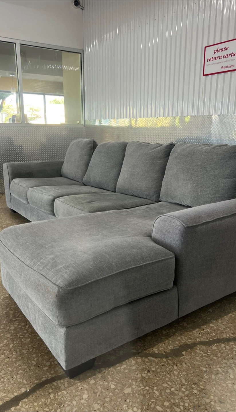 Grey Sectional Sofa - photo 3