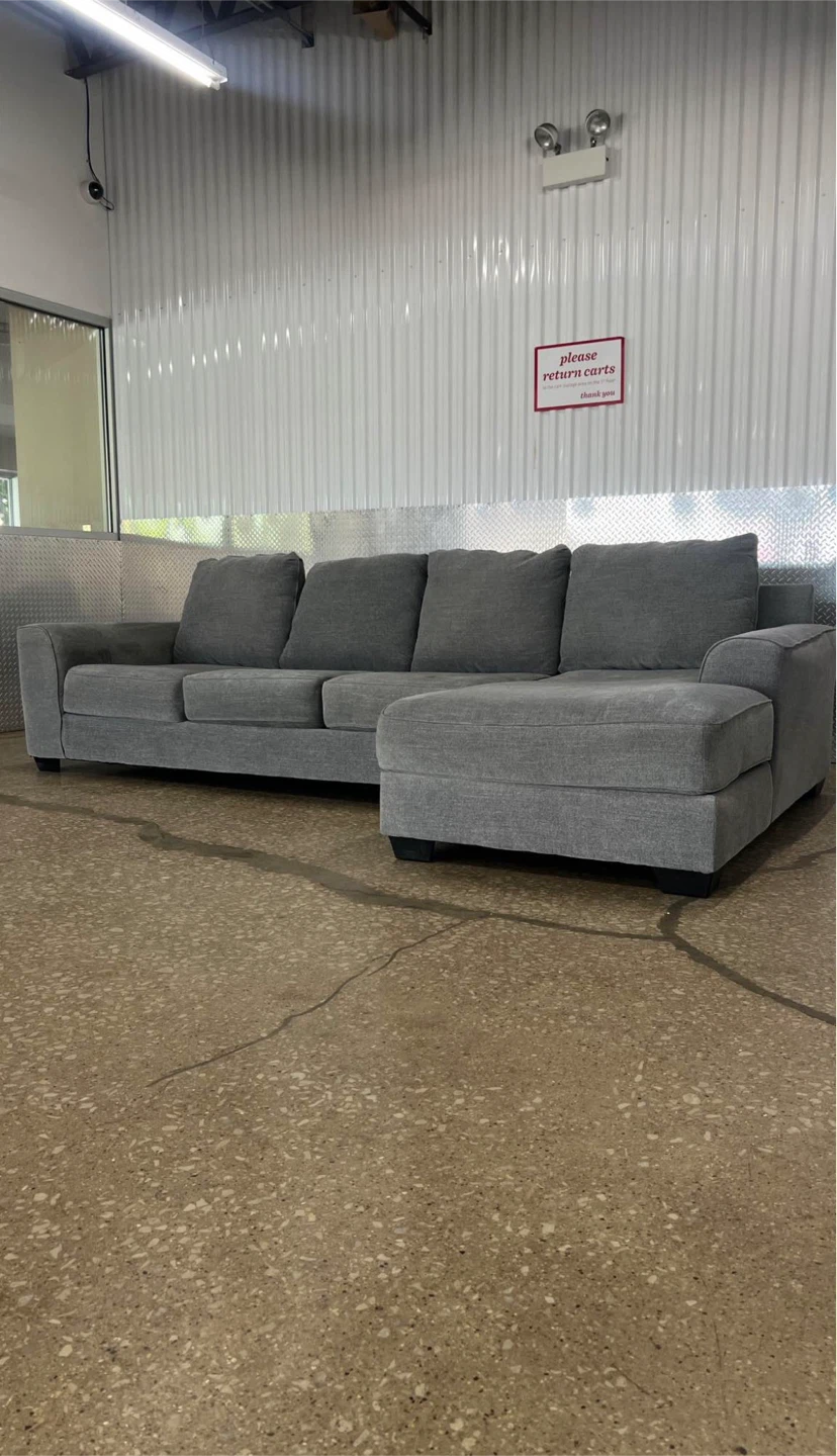 Grey Sectional Sofa - photo 4