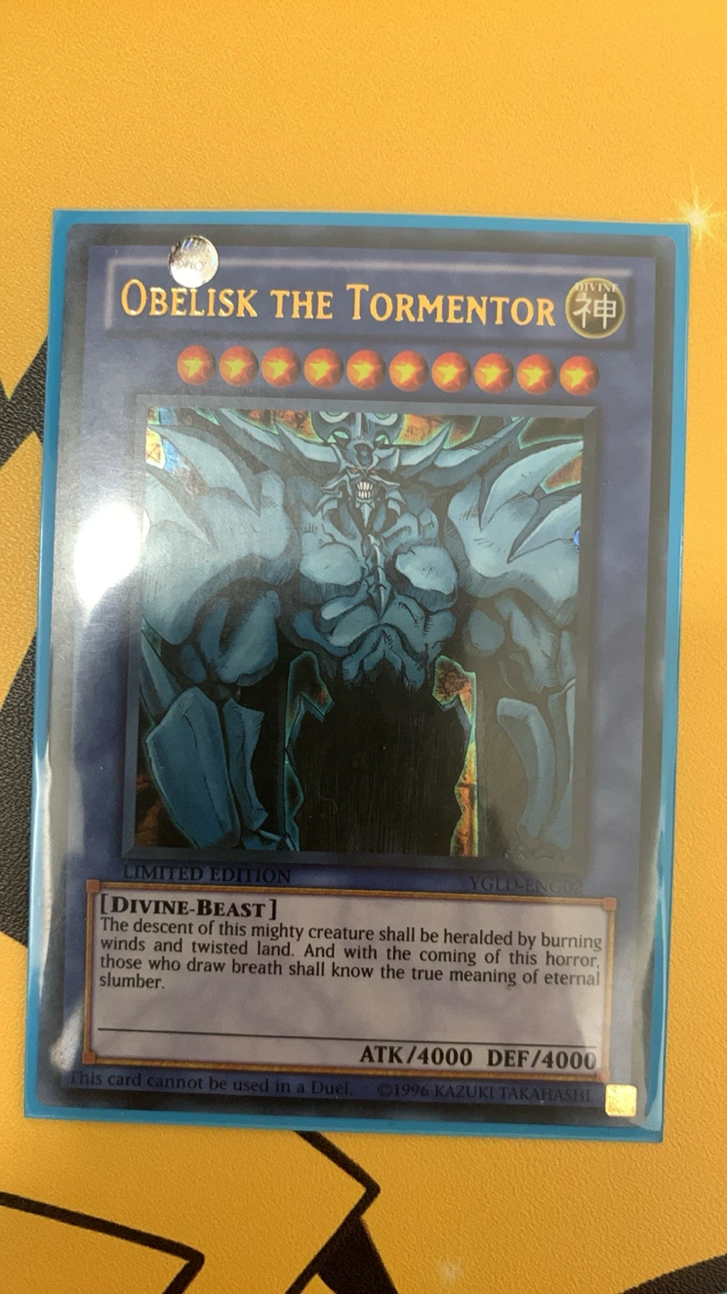 Yu-Gi-Oh! Obelisk the Tormentor Card
