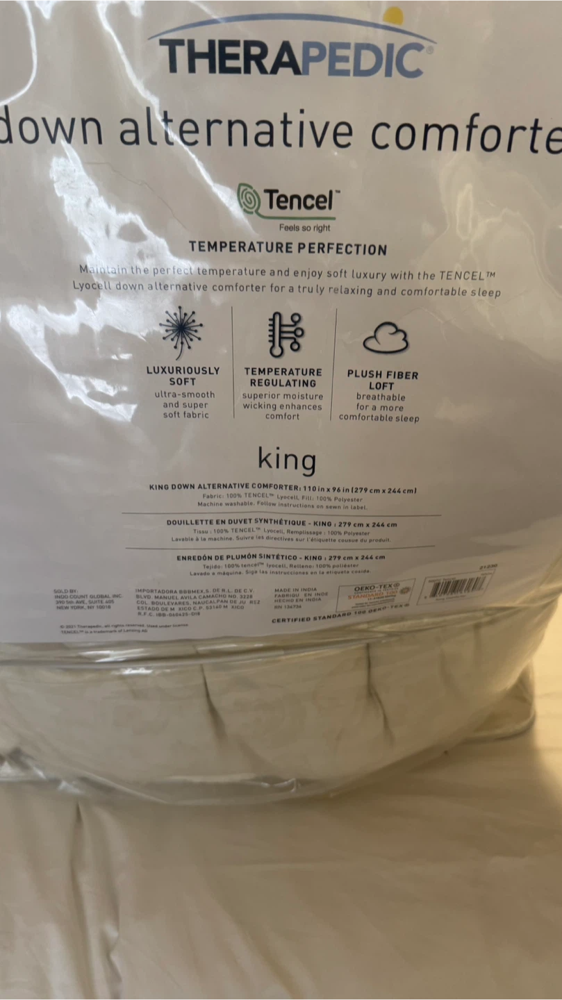 King Size Down Alternative Duvet