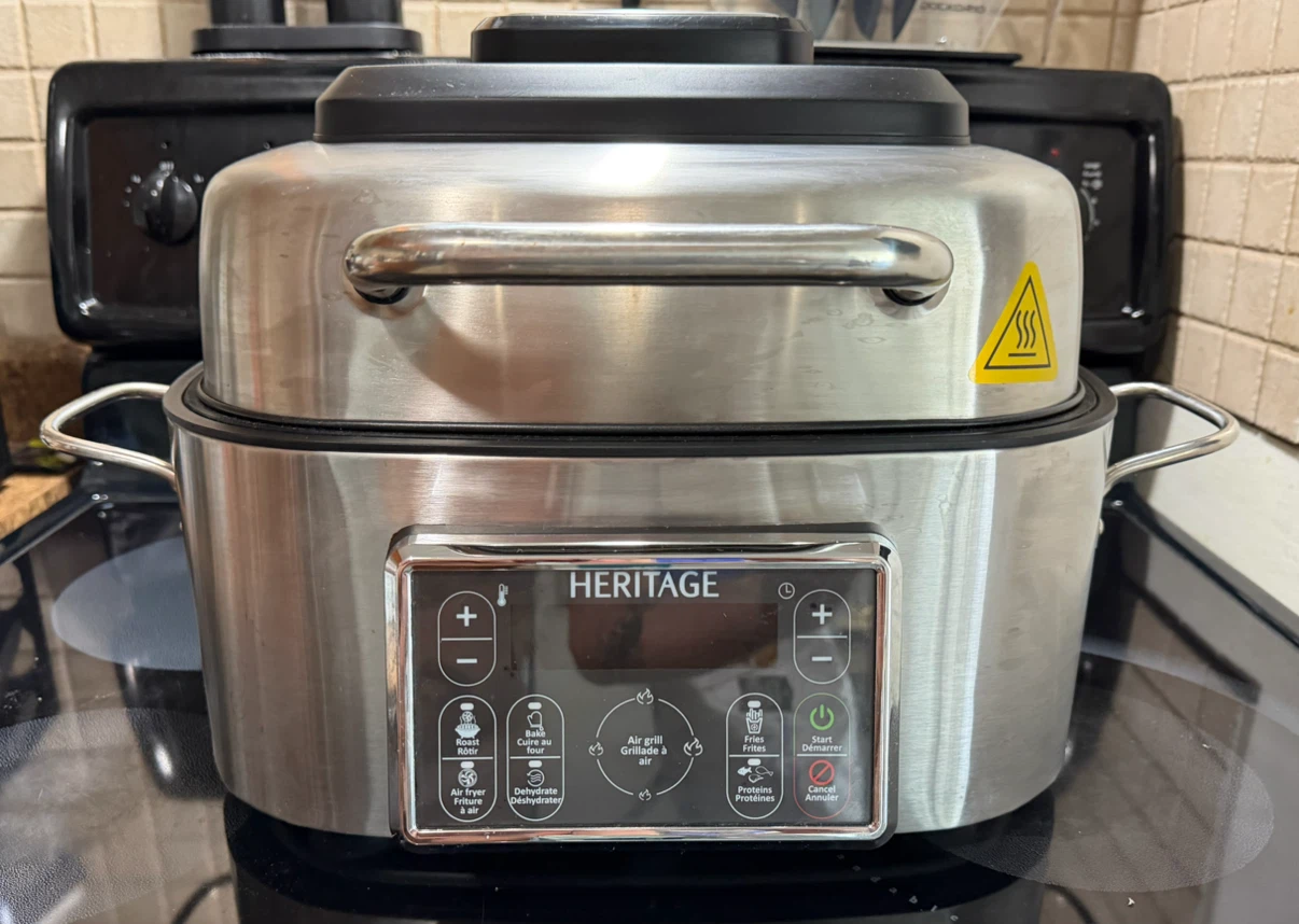 Heritage 6-L LED Display Air Fryer with Grill