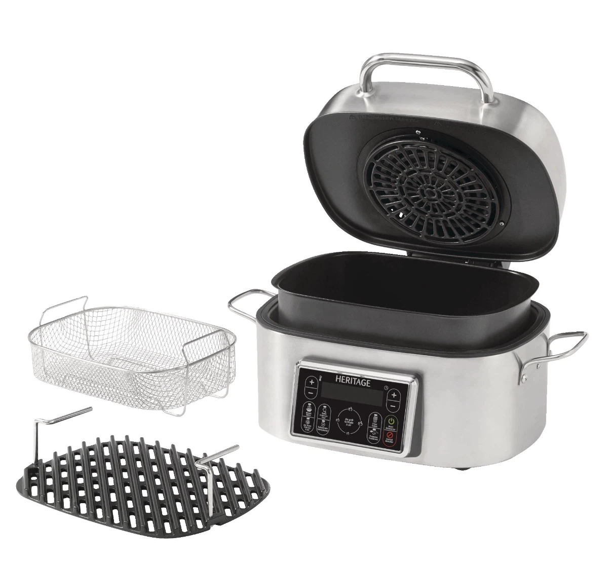 Heritage 6-L LED Display Air Fryer with Grill - photo 4