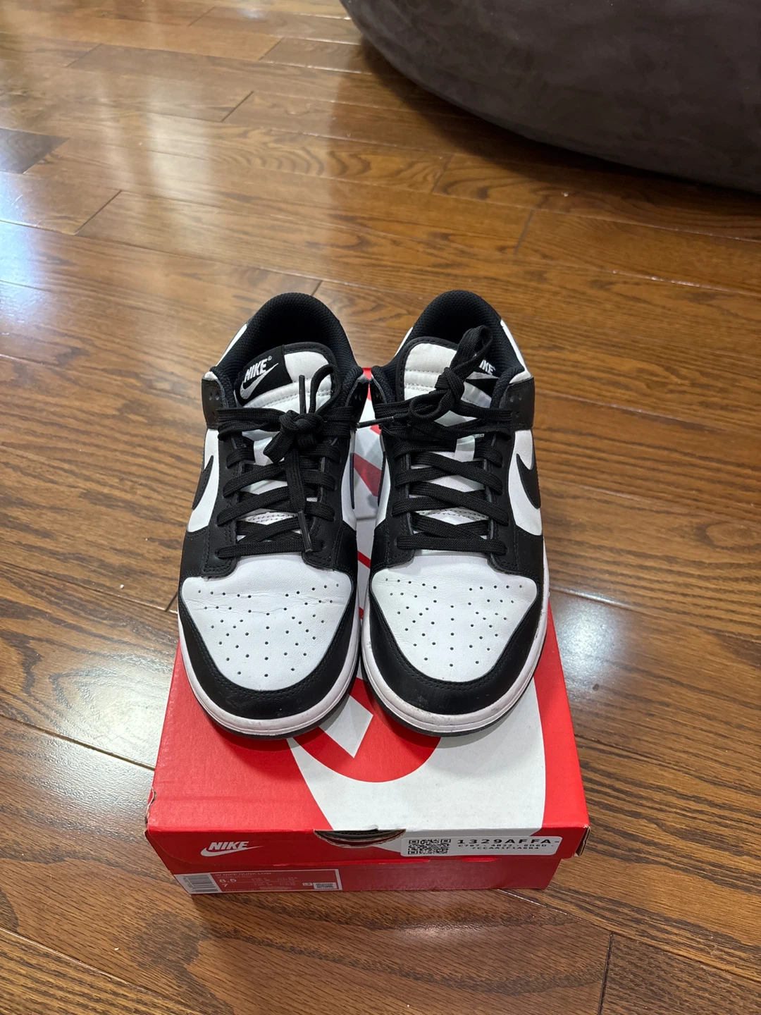 Nike Dunk Low Black White Sneakers