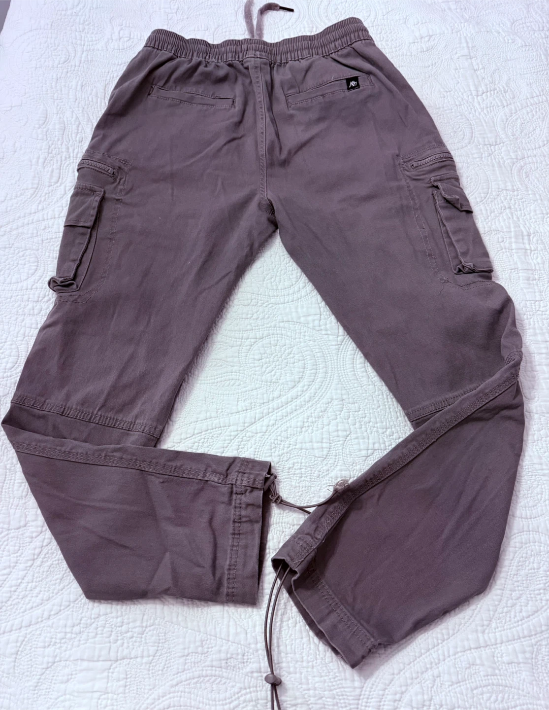 Aéropostale Tech Utility Pants Grey - photo 2
