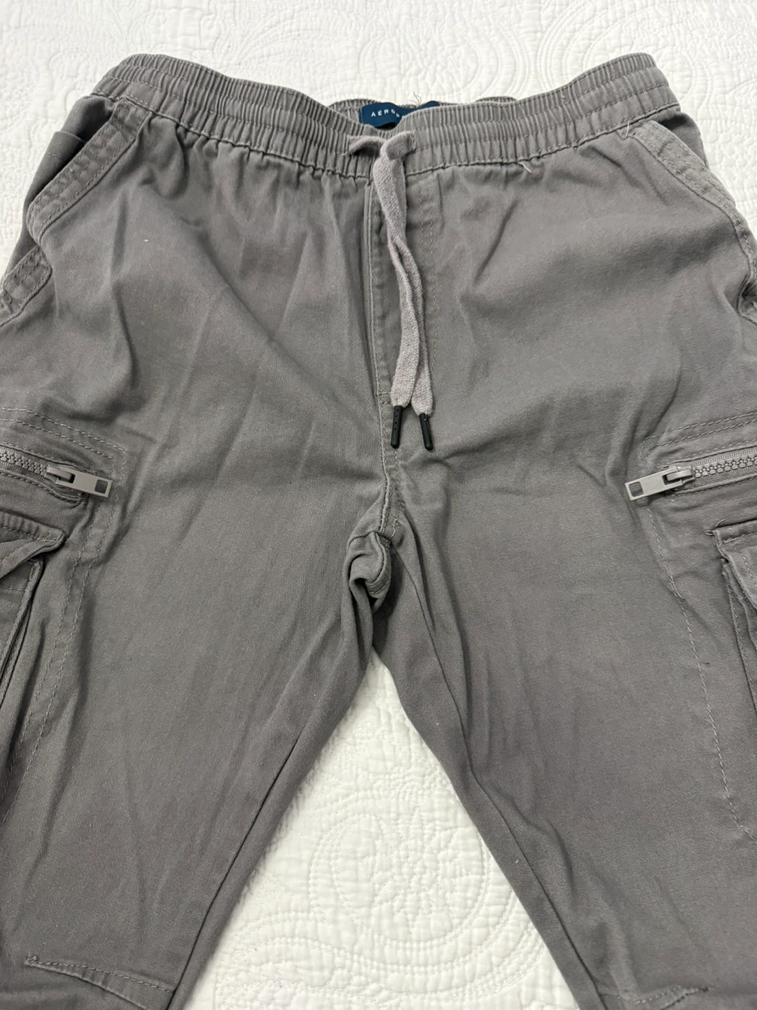 Aéropostale Tech Utility Pants Grey - photo 3