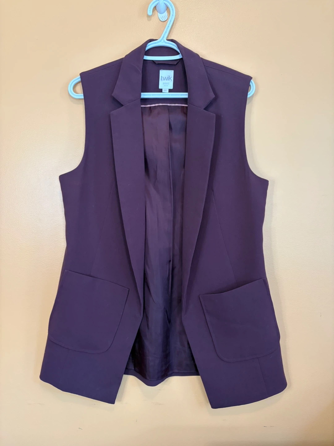 Twik Sleeveless Open Blazer