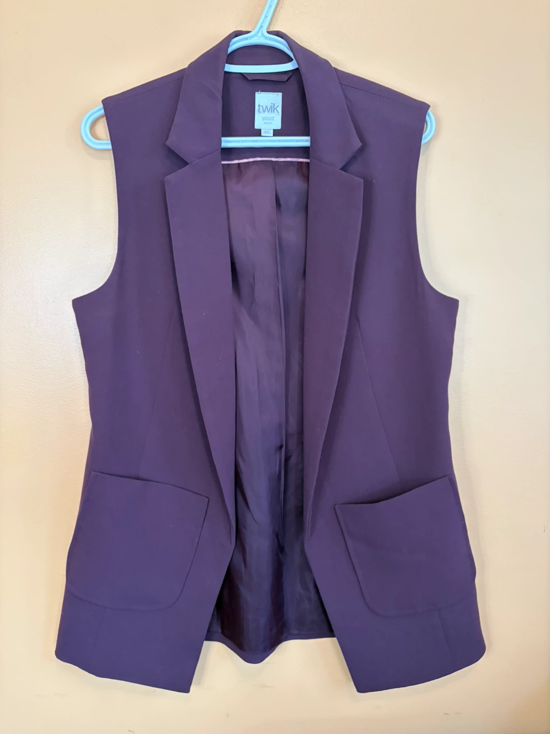 Twik Sleeveless Open Blazer - photo 3