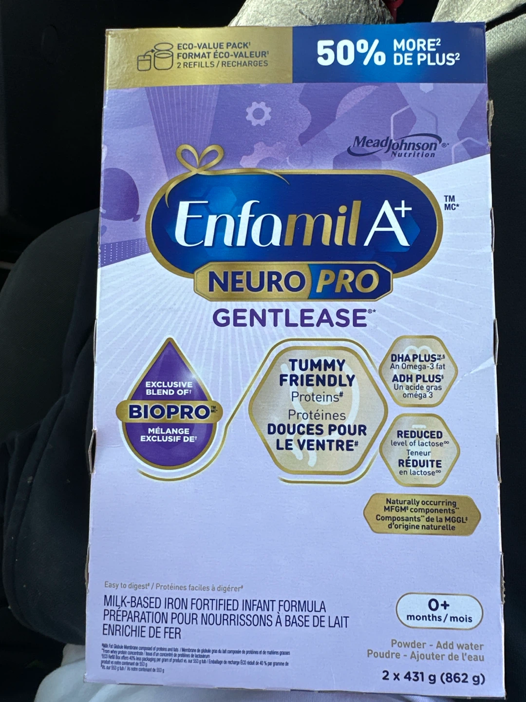 Enfamil A+ Neuro Pro Gentlease Formula 2 x 431g