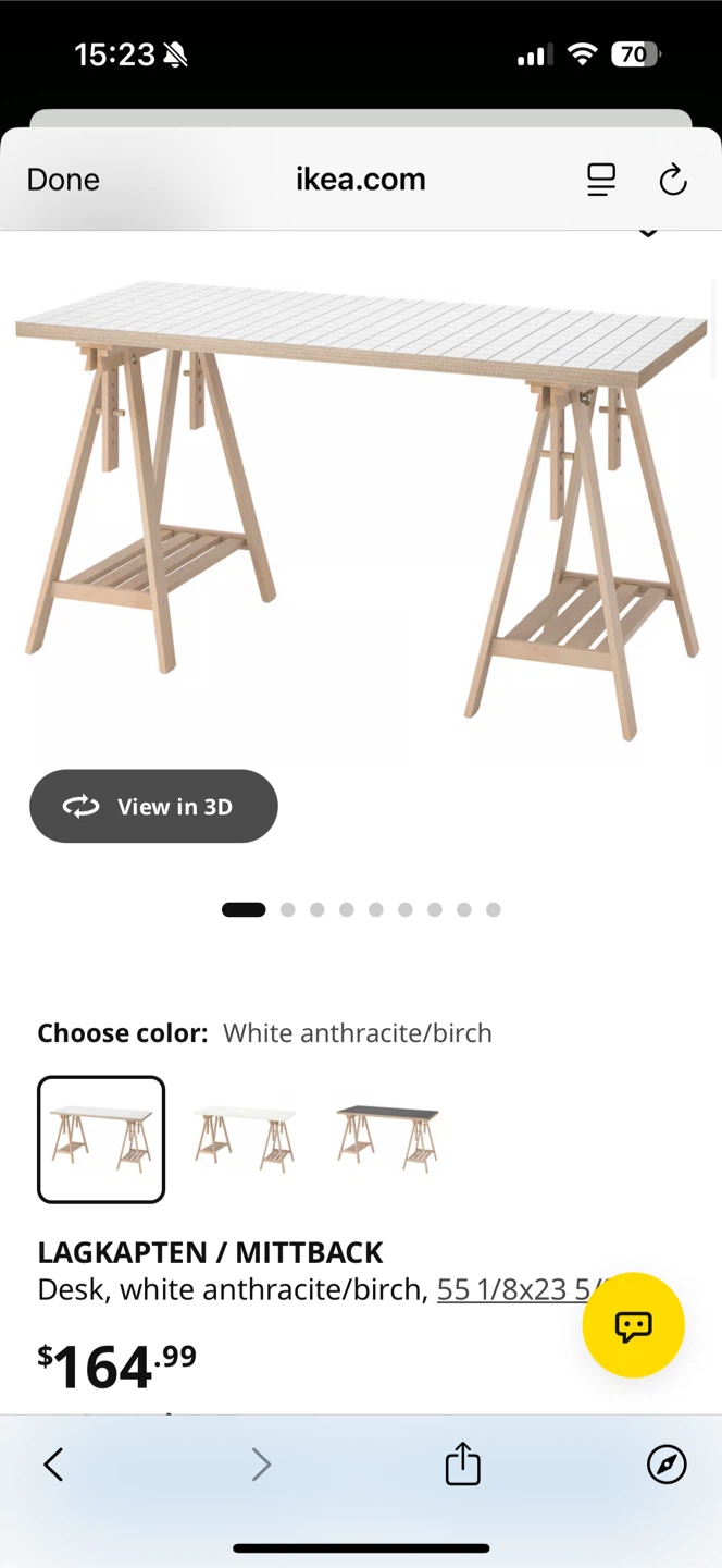 IKEA LAGKAPTEN Desk. Moving sell - photo 5