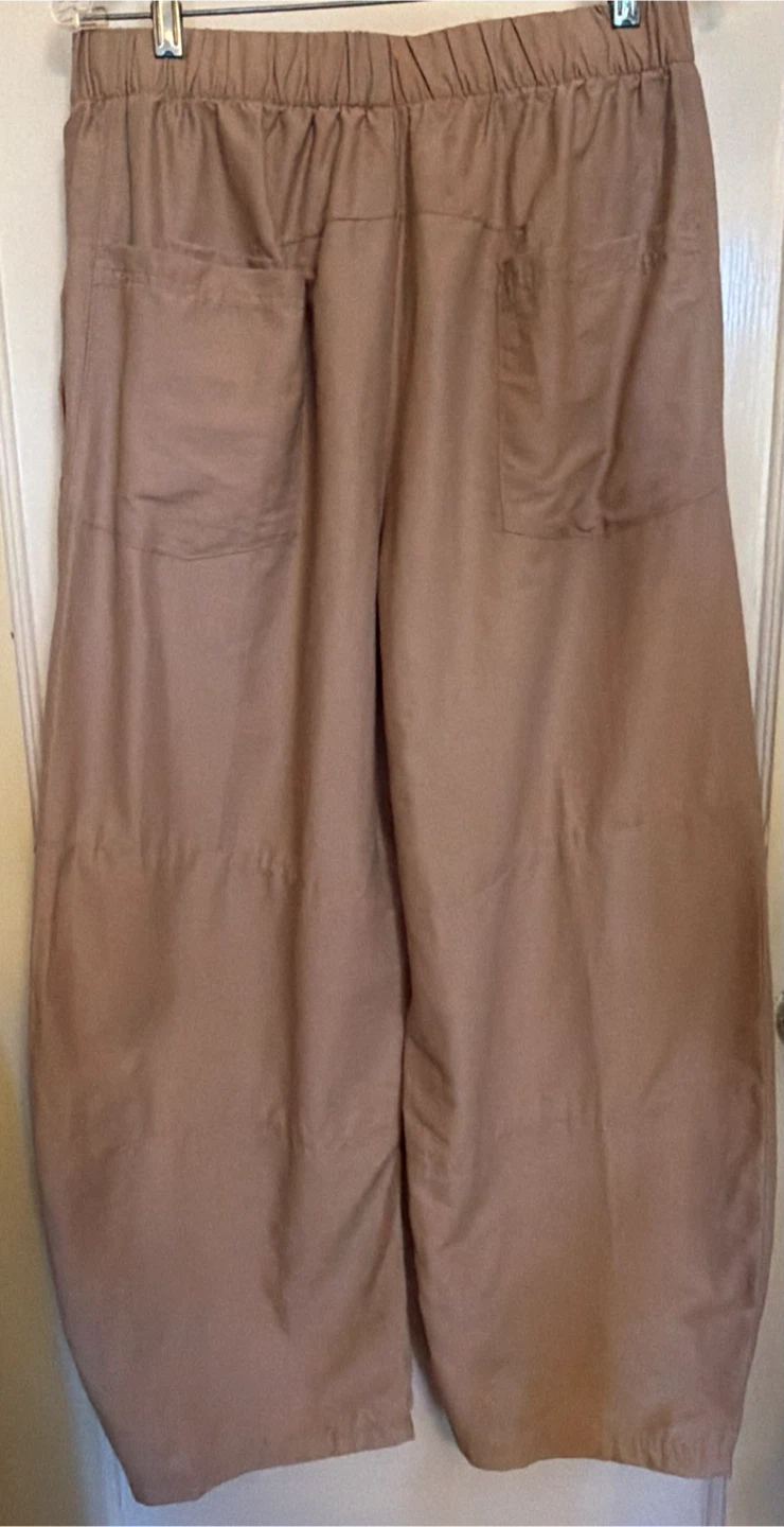 Free People Movement Barrel  Pants Khaki - photo 4