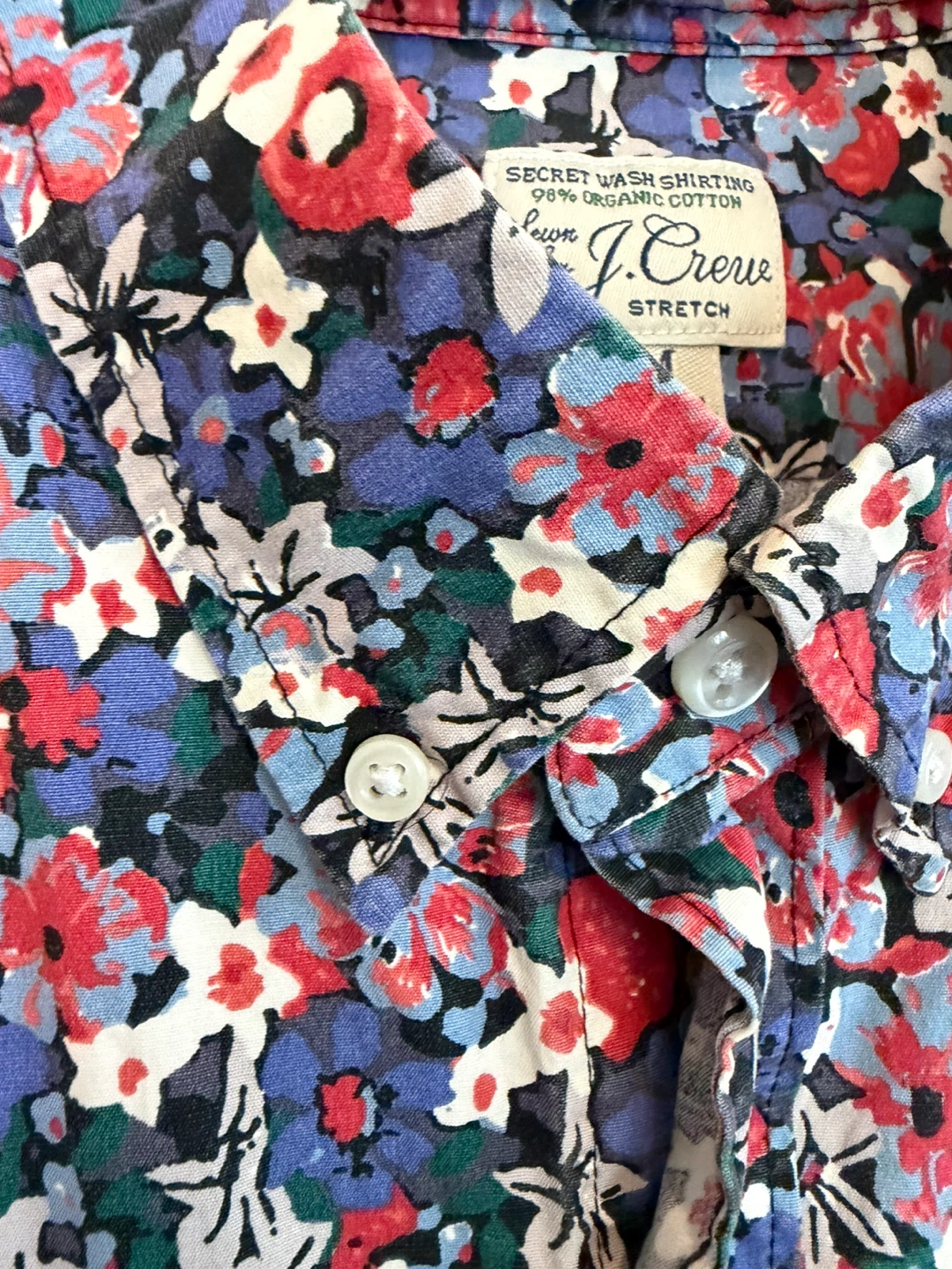 J. Crew Floral Short Sleeve Shirt - photo 3