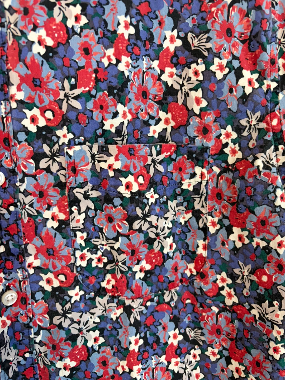 J. Crew Floral Short Sleeve Shirt - photo 4