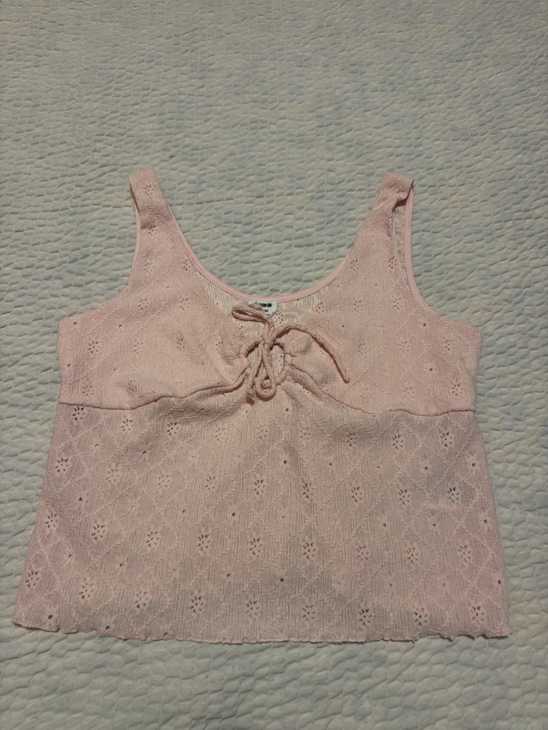Cotton On Pink Lace Cami Tank Top
