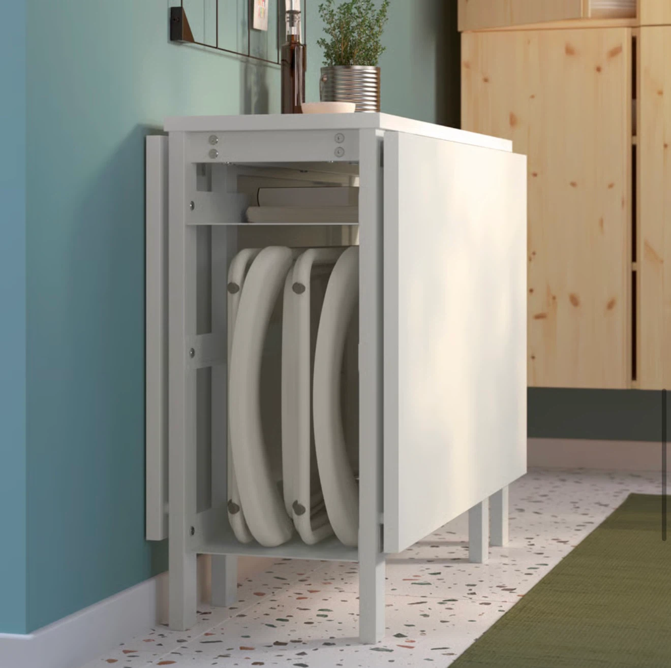 IKEA Foldable Table - White