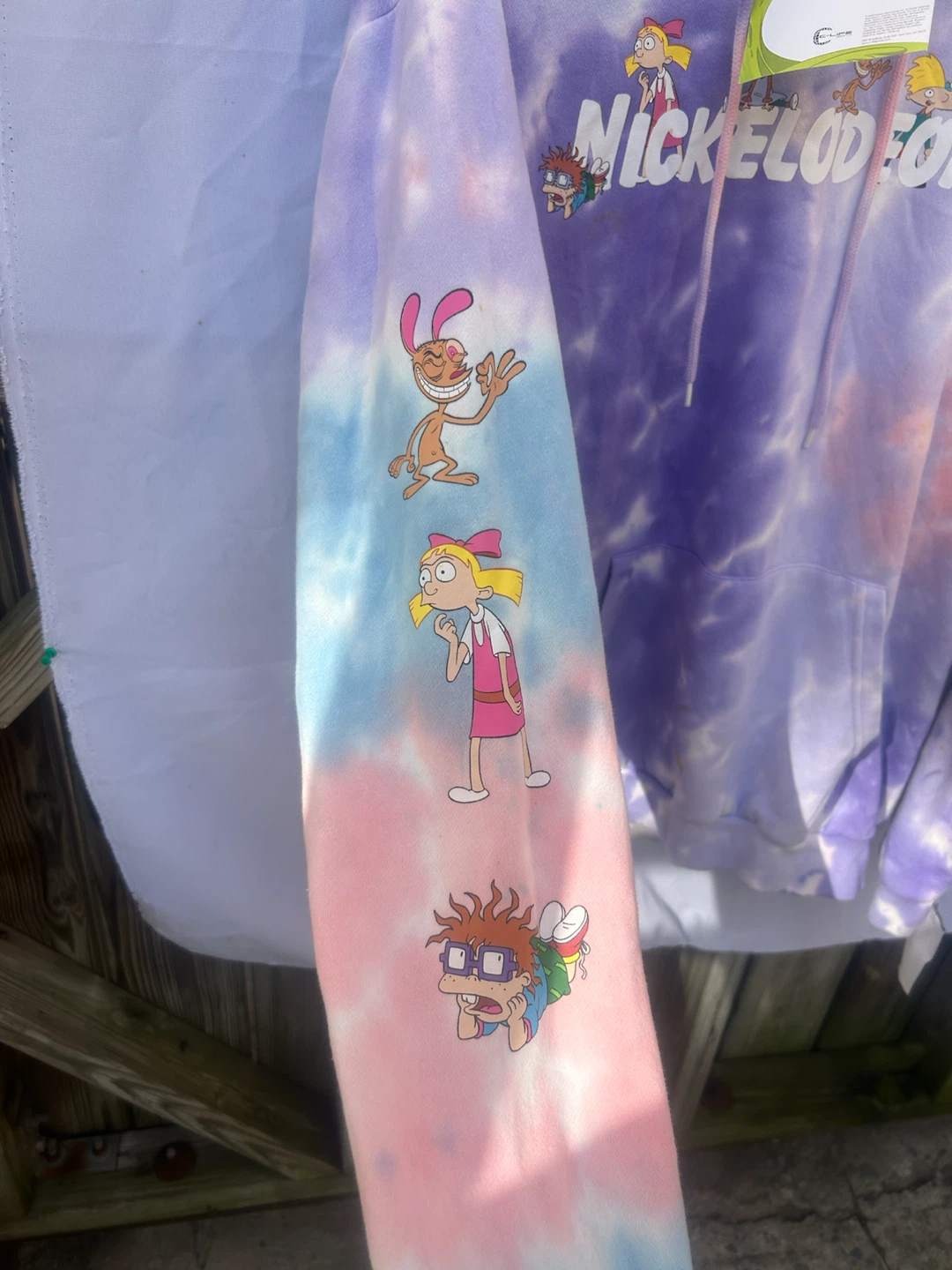 Nickelodeon Tie-Dye & Tan Hoodies (Set of 2) - photo 5