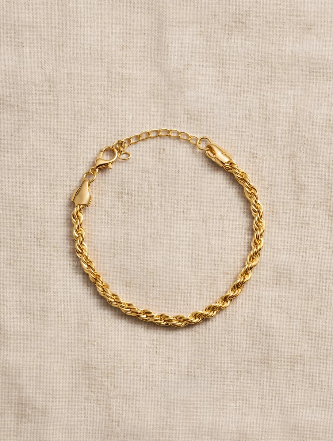 Mens Gold Rope Chain Bracelet - Brand New - Edmonton